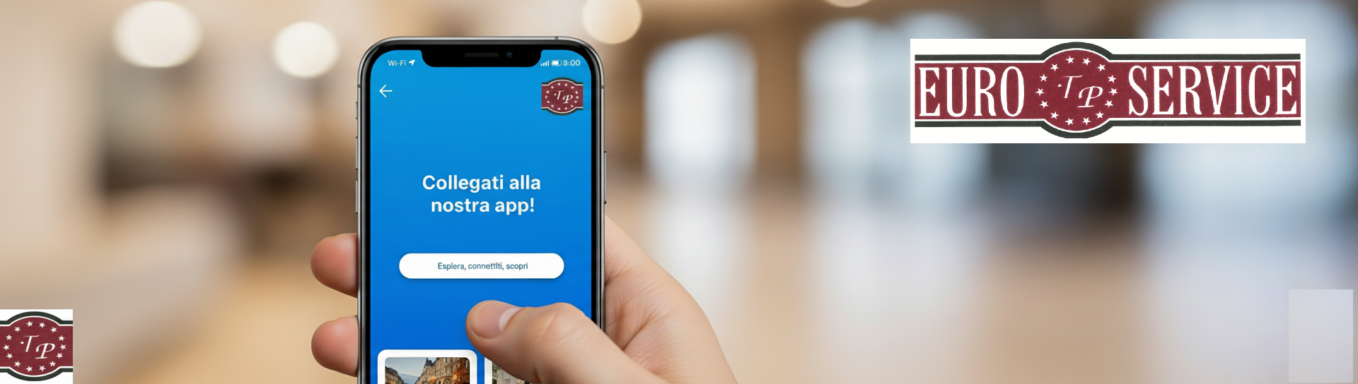 Collegati alla nostra app!