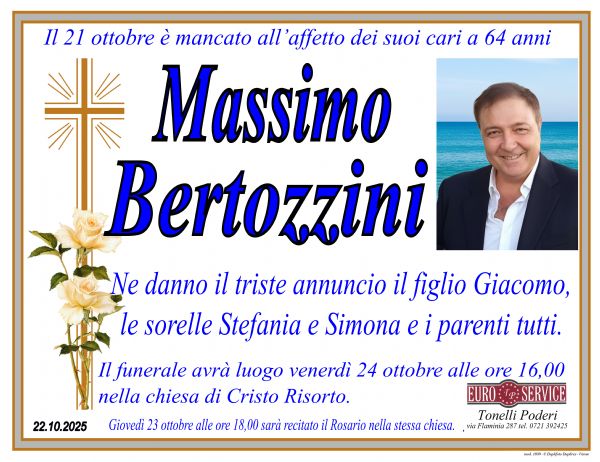 Necrologio di Massimo Bertozzini